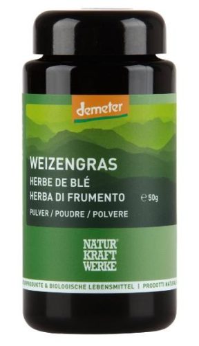 NATURKRAFTWERKE Weizengras Pulver Demeter (50g)
