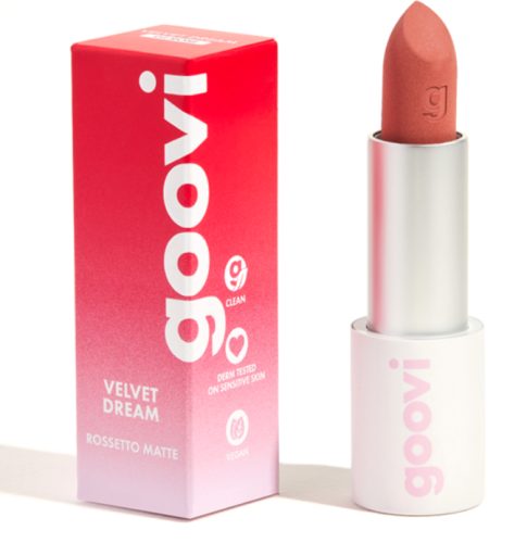 Goovi - Velvet Dream – Lippenstift, Lippenstift 01 Nude Matt, 3.5  g,  Rose Matt