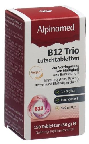 Alpinamed B12 Trio Lutschtabletten (150 Stk)