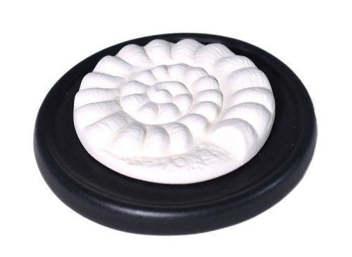 Aromalife Duftstein Set Spirale & Unterteller, schwarz (1 Stk)