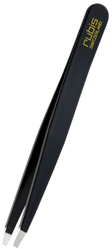 RUBIS, Rubis Pinzette gerade, schwarz, Inox