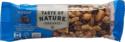 Taste of Nature, TASTE OF NATURE Riegel Blueberry 40 g