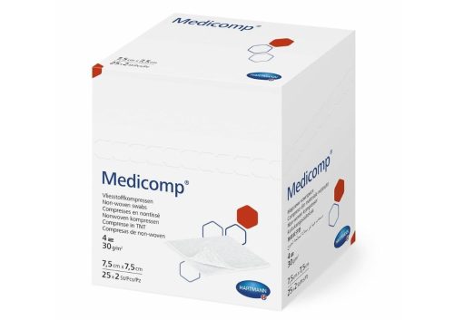 Medicomp 4-fach S30 7.5x7.5cm unsteril (100 Stk)