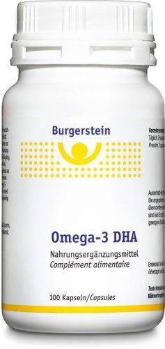 Burgerstein, BURGERSTEIN Omega-3 DHA Kaps 100 Stk