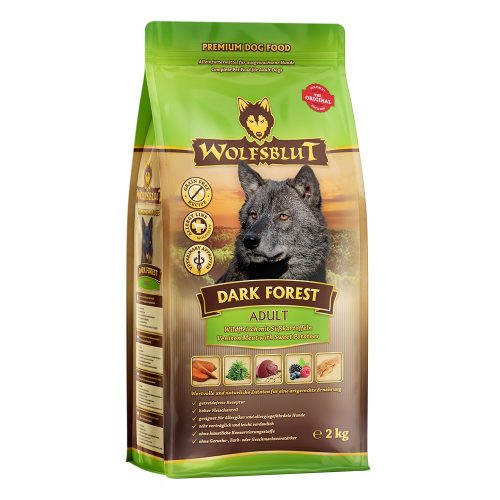 Wolfsblut, WOLFSBLUT Nassfutter Hund Adult Dark Forest mit Wild und Süßkartoffel 2 kg