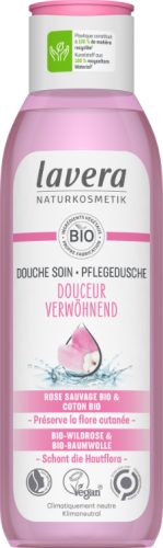 Lavera Verwöhnende Pflegedusche Bio-Wildrose & Bio-Baumwolle (250ml)