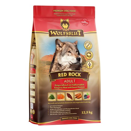 Wolfsblut, WOLFSBLUT Nassfutter Hund Adult Red Rock mit Kängurufleisch 12.5 kg