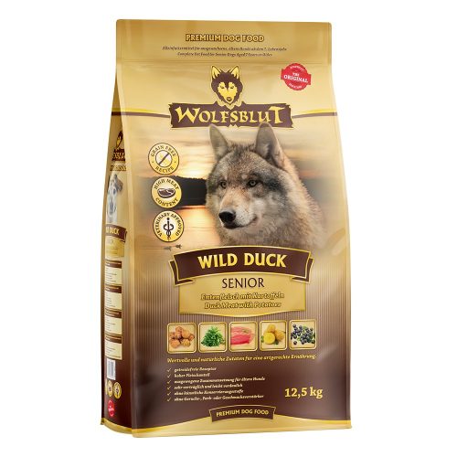Wolfsblut, WOLFSBLUT Wild Duck Trockenfutter Hund Senior 12.5 kg