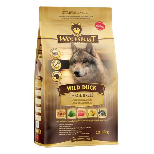 Wolfsblut, WOLFSBLUT Wild Duck Large Breed 12.5 kg