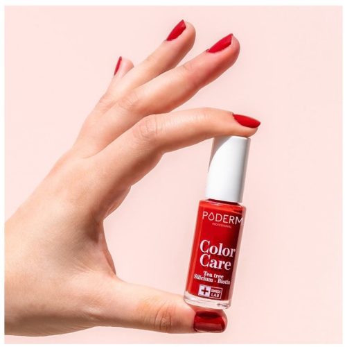 Poderm Vernis Color Care 253 Rouge Allure (8ml)
