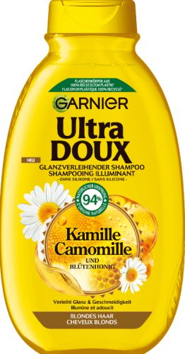 Ultra DOUX, Kamille Und Blütenhonig Shampoo Mit Aufhellender Wirkung, Nährt Und Verleiht Glanz Damen  300ml