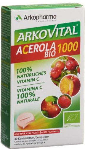 ARKOVITAL Acerola 1000 Bio Tabletten (30 Stk)