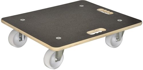 undefined, Transportroller aus Filmsiebdruckplatte rechteckig, mit FSC®-Zertifizierung LxBxH 590 x 490 x 135 mm, Tragfähigkeit 400 kg