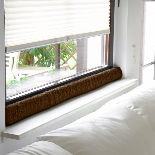 Fenster-Zugluftstopper, Größe: 2, braun