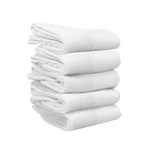 Wohlfühl-Socken, 5 Paar, Größe: 39, weiß