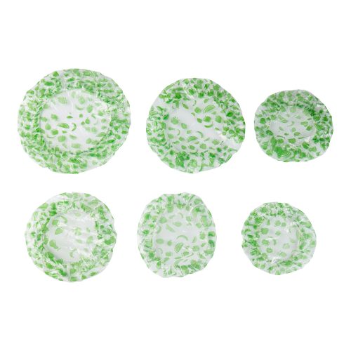 Topfhauben-Set, 6 Stück, grün