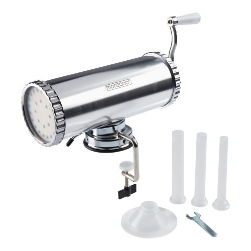 Deuba®, Wurstfüller 2,5L Saughalter stabil 3 Füllrohre Aluminium kompakt