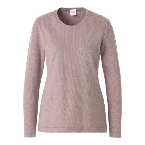 Warmer Damen- Pullover, fein gerippt, Größe: S