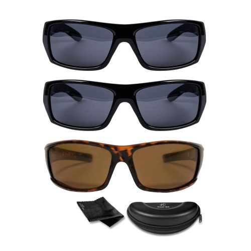 Polarisierte Sonnenbrille HD Polar View, 3 Stück