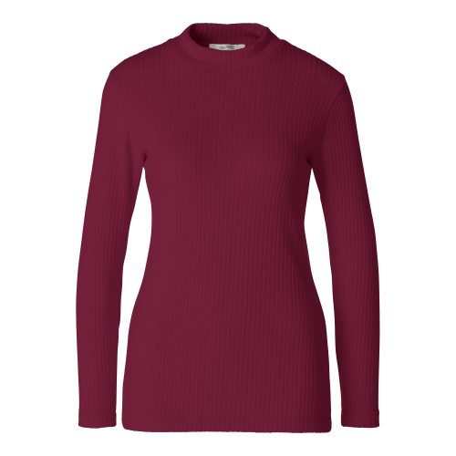 Damen-Pullover, gerippt, Größe: S, rot