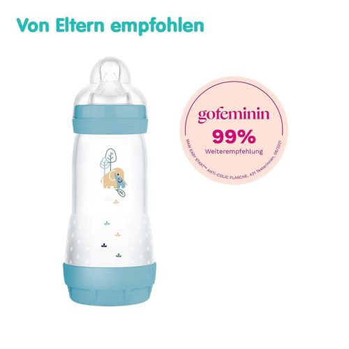 Babyflasche Easy Start matt, Anti-Kolik, 320 ml, ab 4M