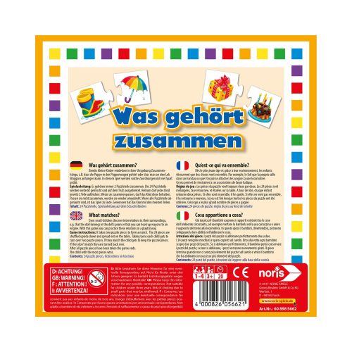 Spiel Was gehört zusammen?