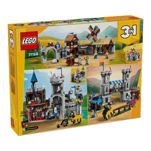 LEGO, LEGO® Spielbausteine »LEGO® Creator Ritterburg im Mittelalter 31168«, (1371 St.)