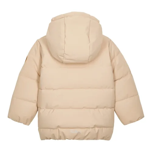 Steppjacke mit Kapuze und Plüschfutter
