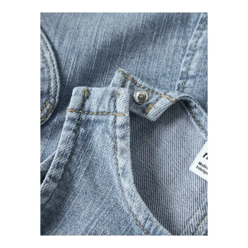 Jeans-Overall mit Herztaschen