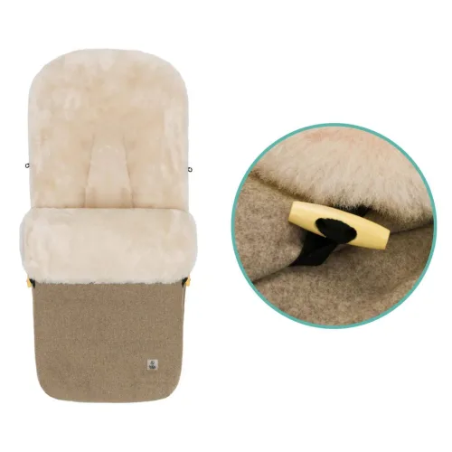 Winterfußsack Lammfell Lille Wool
