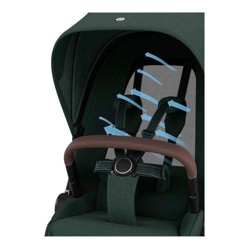 Kombikinderwagen Fame Travel-Set inkl. Babyschale Pebble 360 Pro 2, Isofix-Basis FamilyFix 360 Pro und Wickeltasche