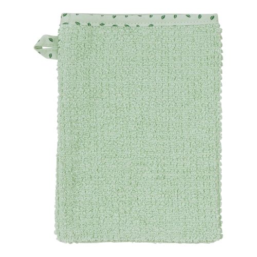 WÖRNER SÜDFROTTIER Waschhandschuh At home grün 3er Set 15 x 21 cm