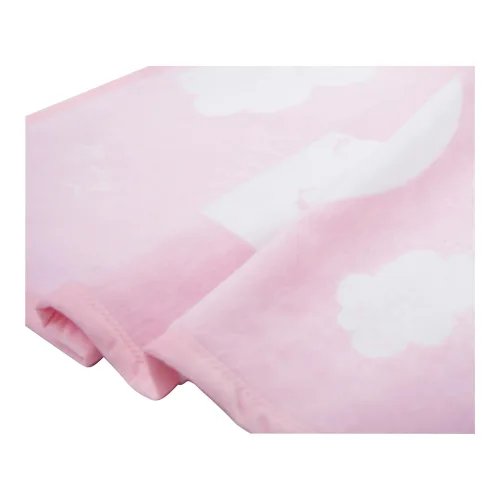 Babydecke Unicade mit Namen 75x100 cm