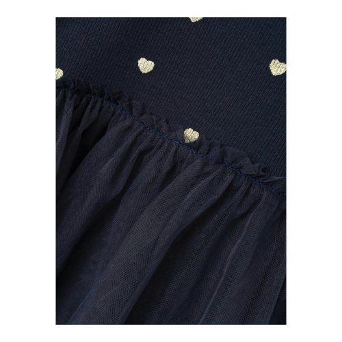 Kleid langarm mit Tüllrock Herzen