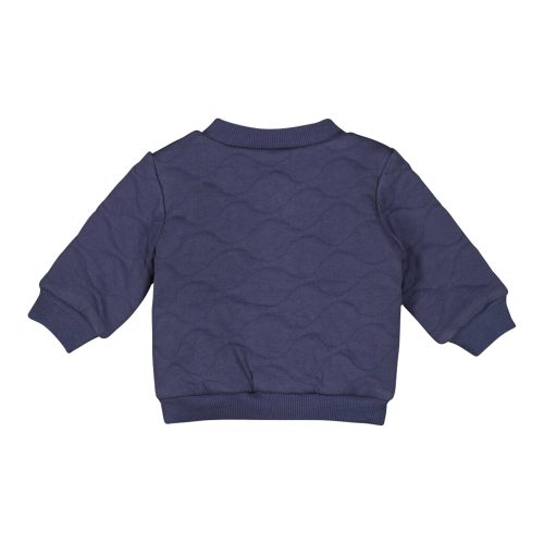 Wende-Collegejacke Fische gequiltet