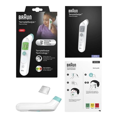 Braun, Braun Fieberthermometer "TempleSwipe"