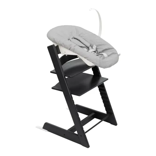 Bundle Treppenhochstuhl inkl. Newbornset Light Grey & Babyset