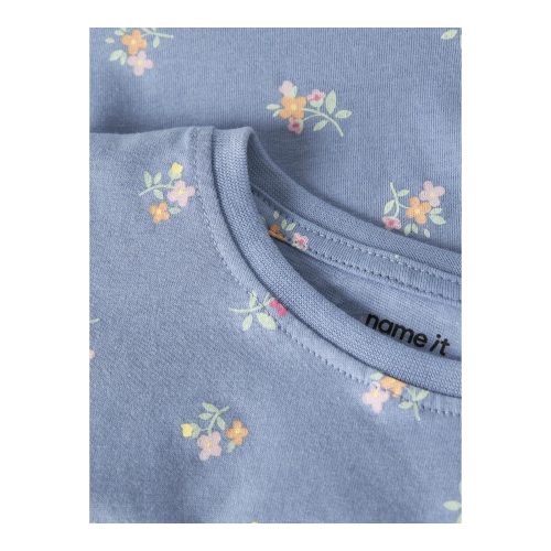 Kleid kurzarm Blumen