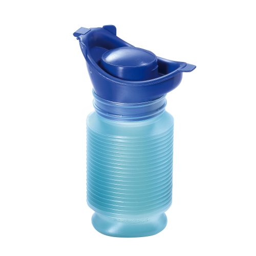 undefined, Mobiles Urinal, blau