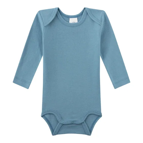 Sanetta 2er-Pack Bodys langarm Bären natur/blau