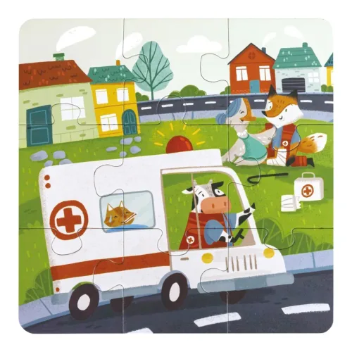 Puzzle Rettungsfahrzeuge