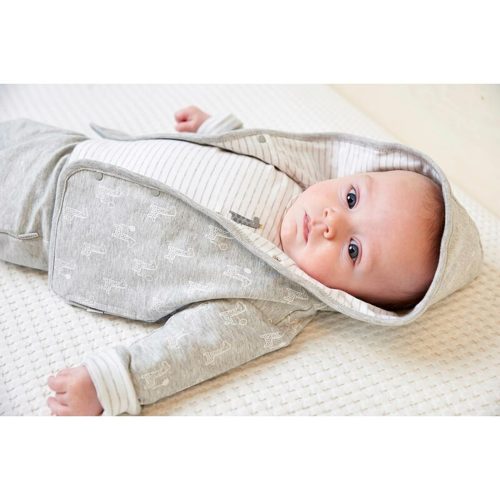 Wendejacke mit Kapuze Giraffen Ringel