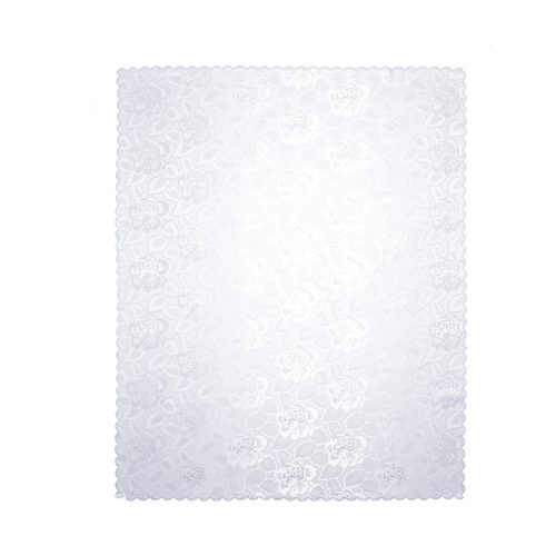 viva domo, Jacquard-Tischdecke "Jasmin", weiß