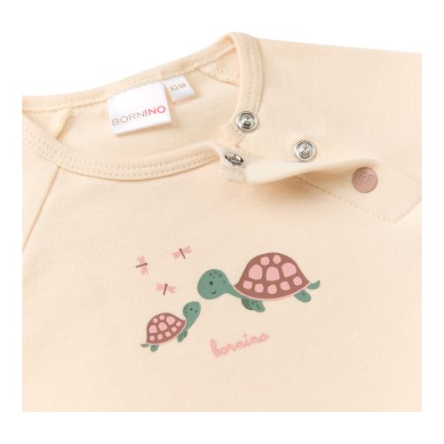 Raglanshirt langarm Schildkröte