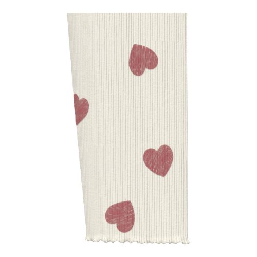 Leggings Herzen Rippqualität