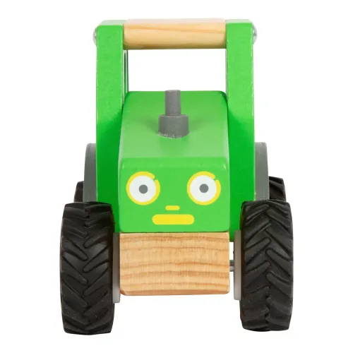 Traktor aus Holz