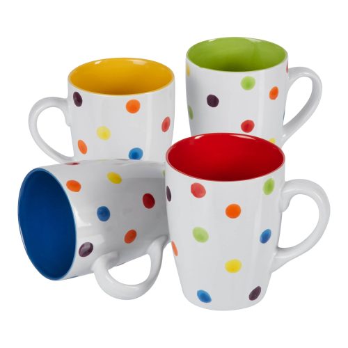 undefined, Kaffeetassen "Kunterbunt", 4 Stück je 330 ml