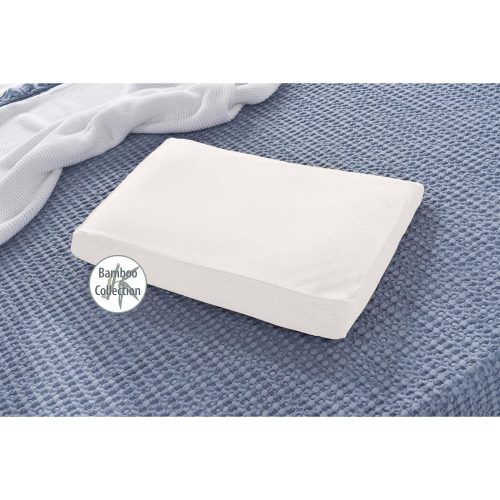 THERALINE Kinderkopfkissen Wolkenweiß Bamboo Collection