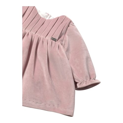 Samt-Kleid langarm