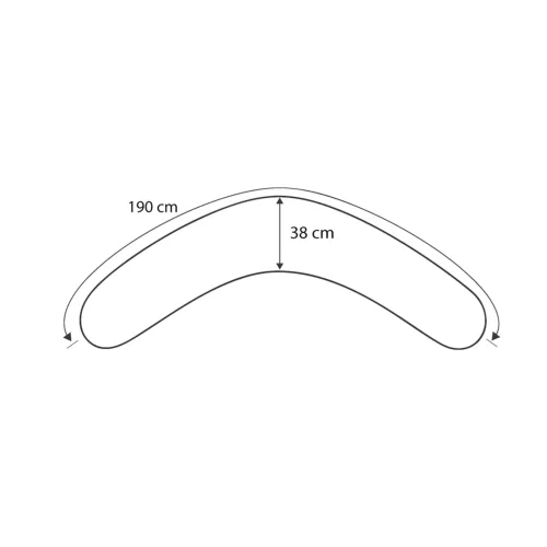 Stillkissen ohne Bezug 190 cm